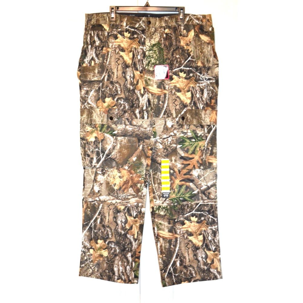 Realtree Edge 360 Performance All Day‎ Flex Comfort Fit Hunting Pants Men's XL